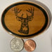 Vintage Belt Buckle, Von West, Deer, Ft Collins, Co, Heavy Duty, Fashion, Belts