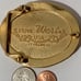 Vintage Belt Buckle, Von West, Deer, Ft Collins, Co, Heavy Duty, Fashion, Belts