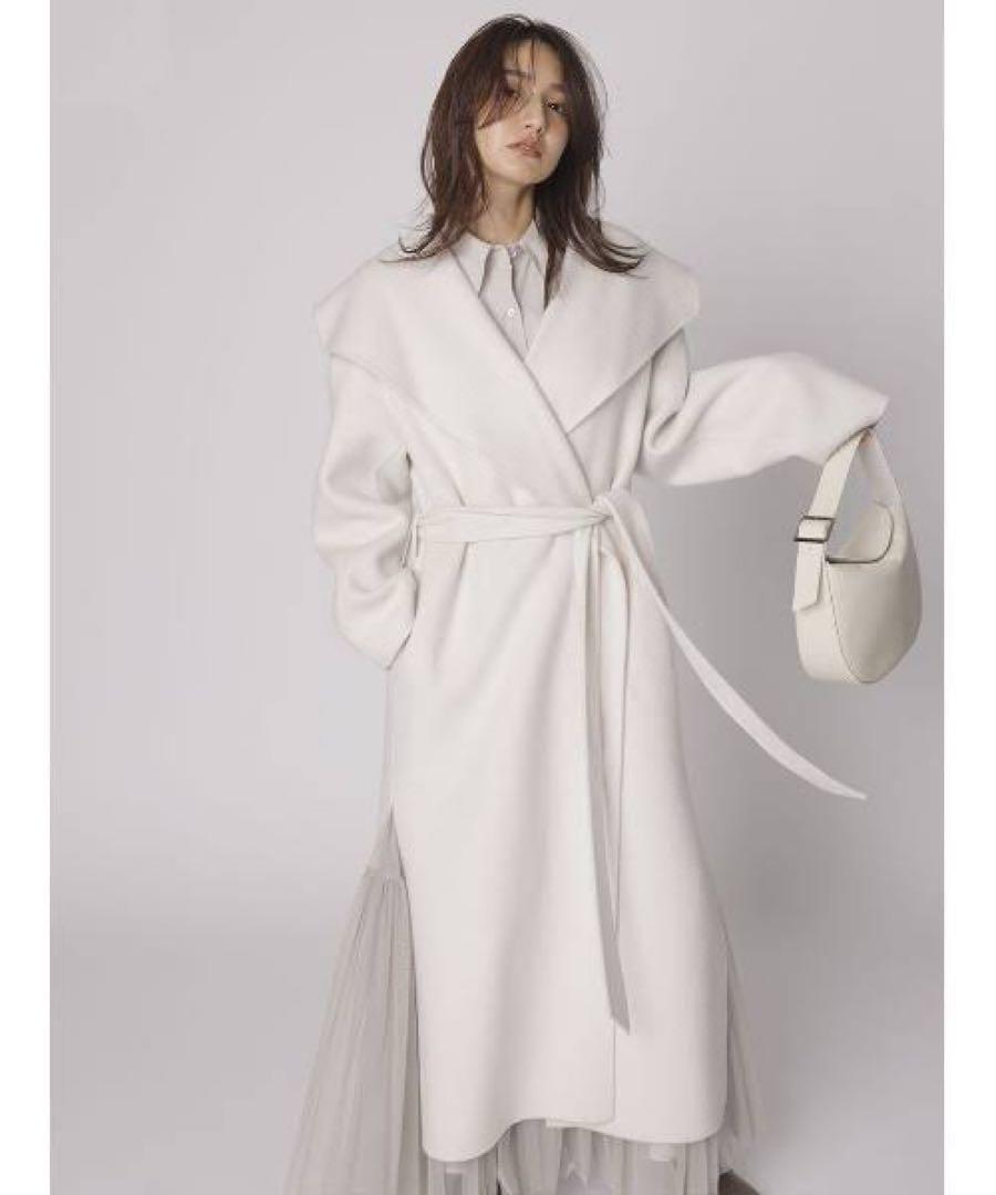 FRAY I.D Royal Geelong Shawl River Coat