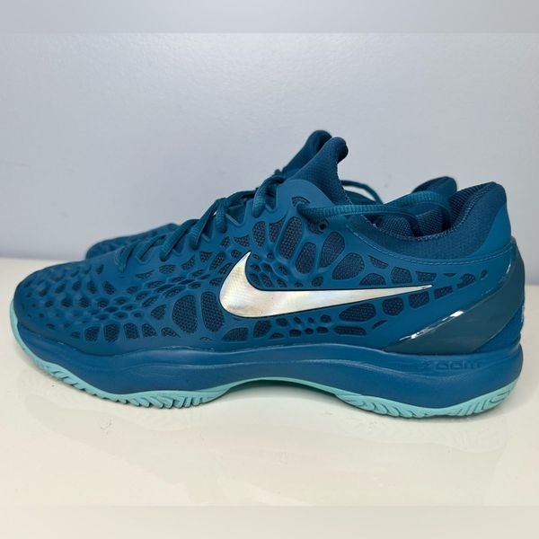 Size 13 Nike Rafa Nadal Cage 3 2018 Roland Garros Tennis 918193-300 Blue