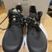 NEW Girls Black Multi Adidas RapidaSport 2.0 Tennis Shoes, 7