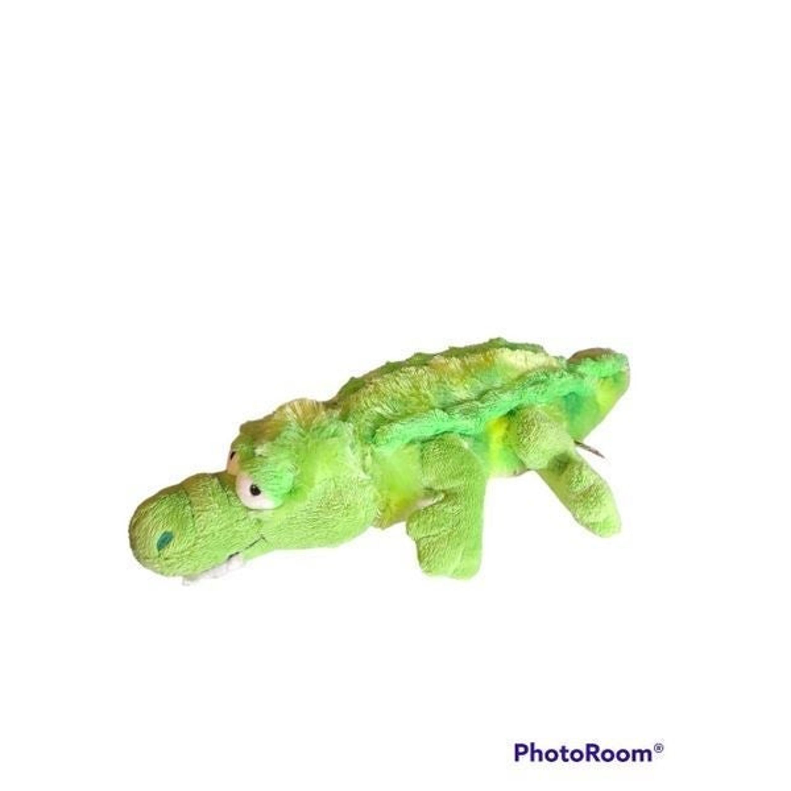 Ganz Webkinz 14” Crocodile Green Bean Plush Doll Stuffed Animal Toy No Code