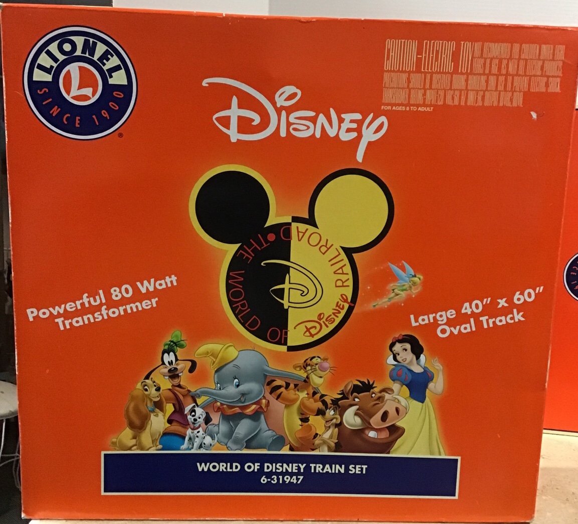 World of Disney Lionel OG train set