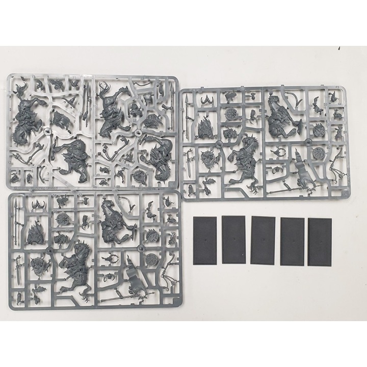 Warhammer Old World Fantasy Chaos Marauder Horsemen x5 Set NOS05