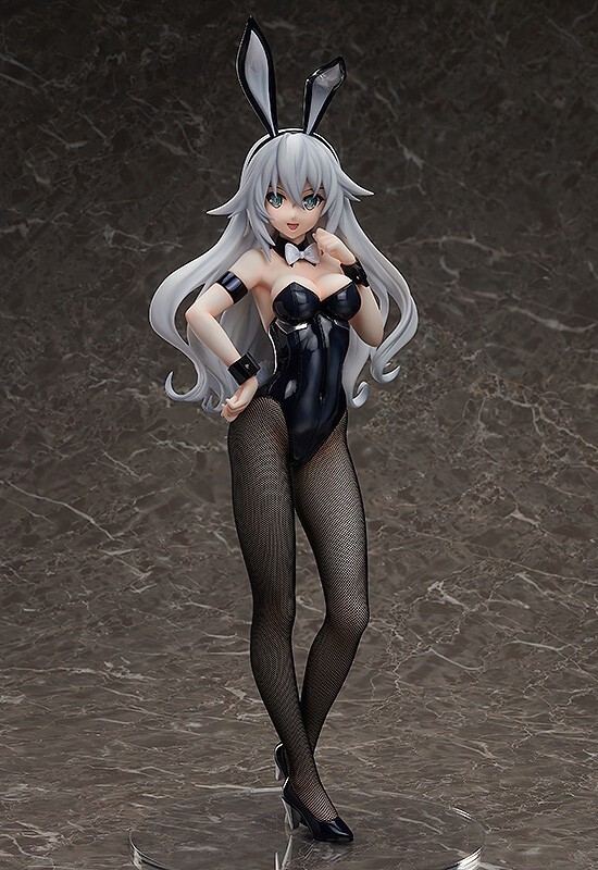 B-style Hyperdimension Neptunia Black Heart Bare Leg Bunny Ver. 1/4 Figure FR...