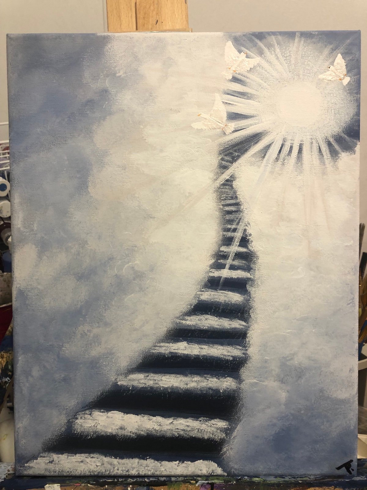 11x14 Acrylic Painting