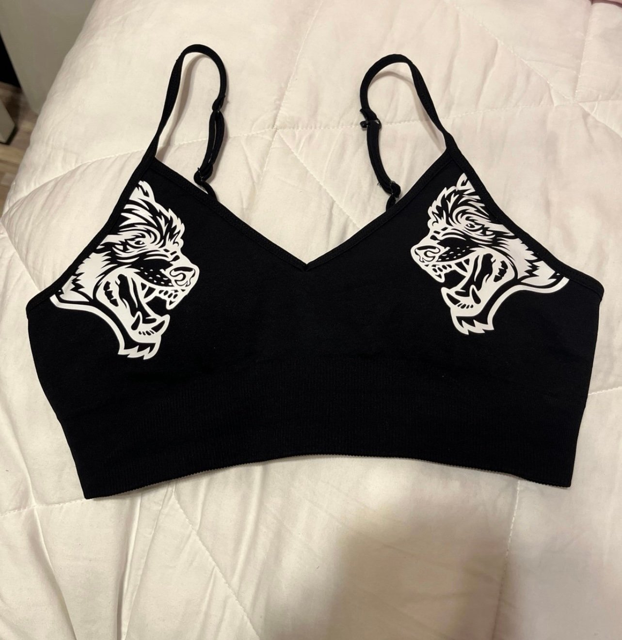 Darc Sport Wolves seamless bra black medium