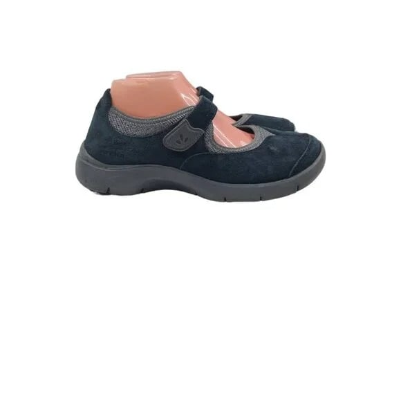 Dansko Women's Black Edda Suede Slip-On Casual Mary Jane Shoes Size 8