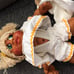 1994 Naber wooden doll blonde Elizabeth