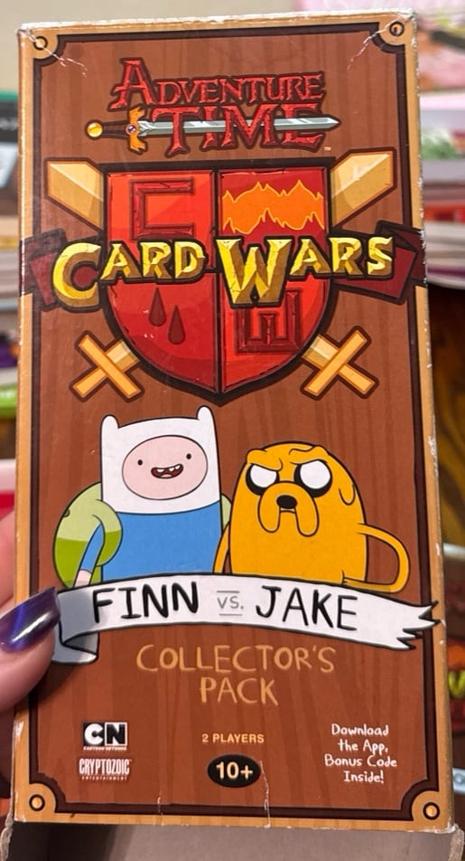 Card Wars Adventure Time Finn vs. Jake Collectors Pack. Rare