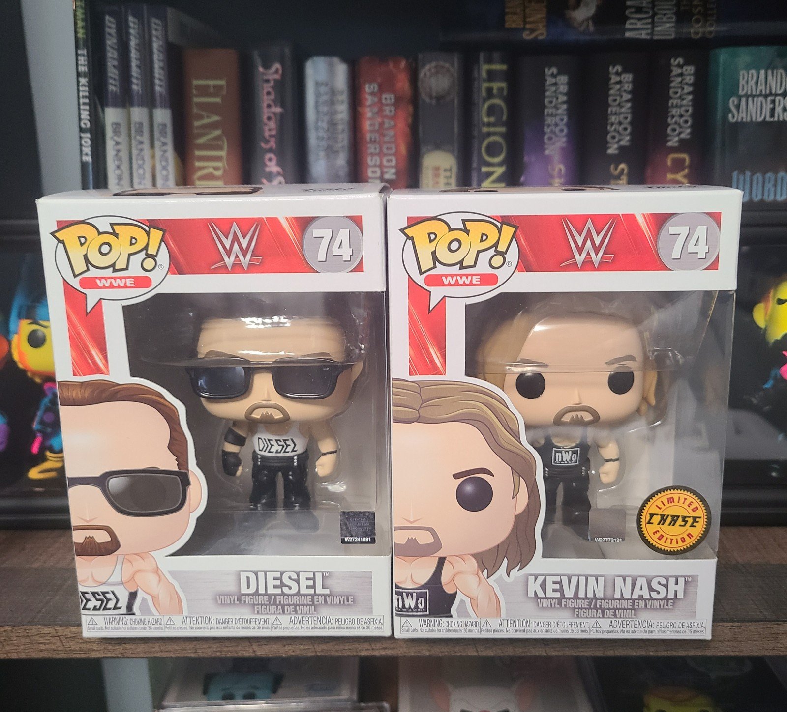 Funko Pop WWE Diesel & Kevin Nash Chase Bundle