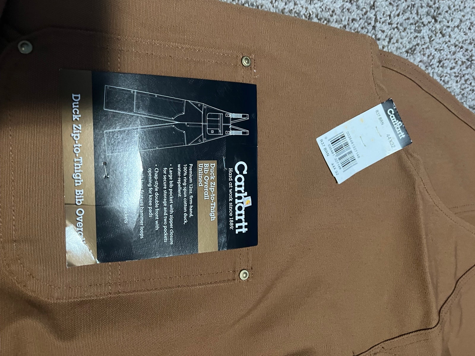 Retailer Carhartt Overalls