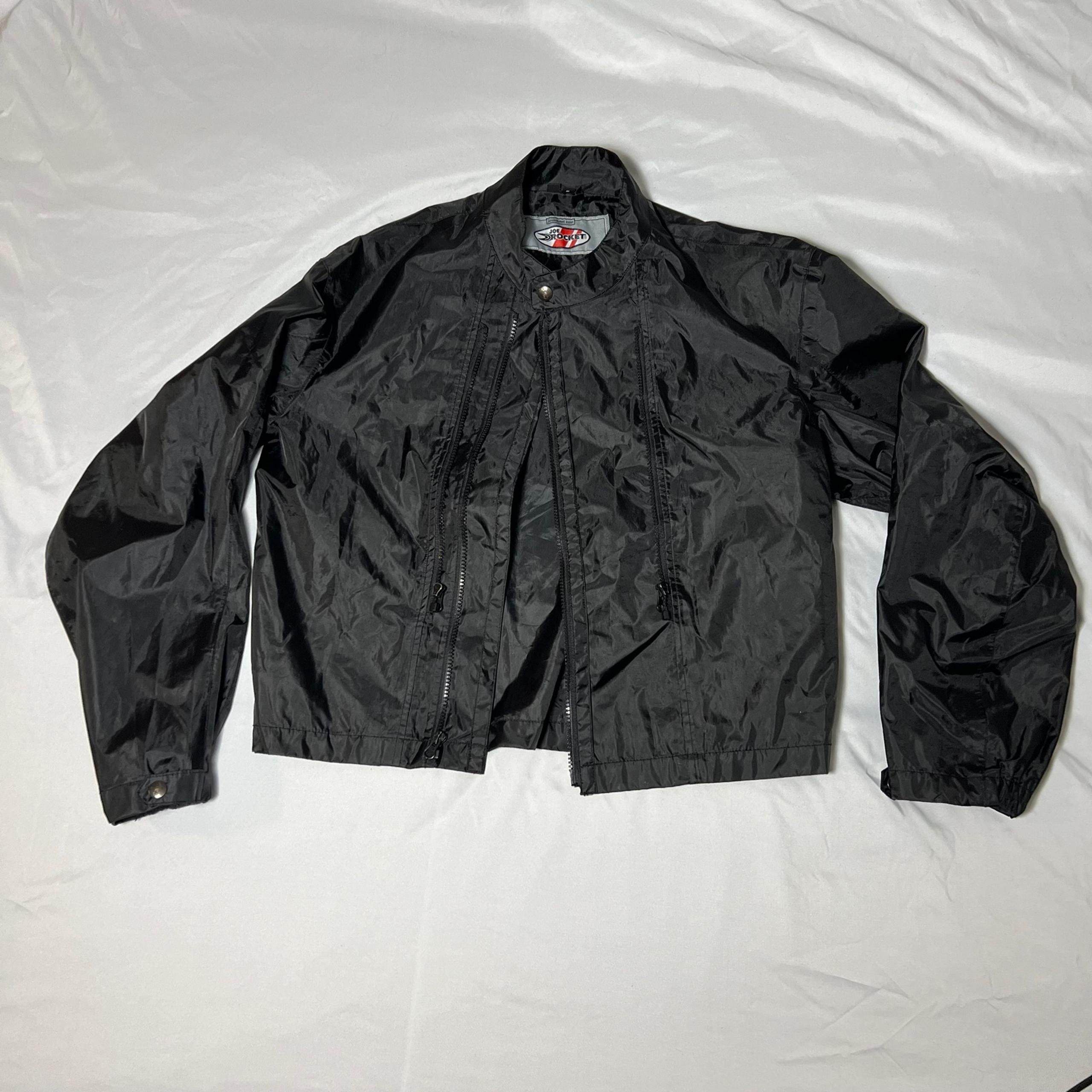 Motorcycle Jacket Liner Mens Size Small Black Windbreaker - Joe Rocket