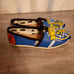 Hand Painted Golden State Warriors Toms Size 7.5.
