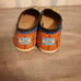 Hand Painted Golden State Warriors Toms Size 7.5.