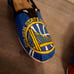 Hand Painted Golden State Warriors Toms Size 7.5.