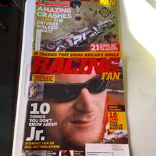 NASCAR 2005 RACING FAN MAGAZINE LOT OF 2 - PREMIER & SECOND ISSUES Qty-2