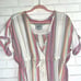 178 Rails Wren Beach Swimsuit Cover Up Dress in Marrakesh Stripe SMALL EUC