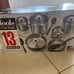 13 piece stainless steel cookware set