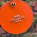 Coach leather mirror Bag Charm Keychain
