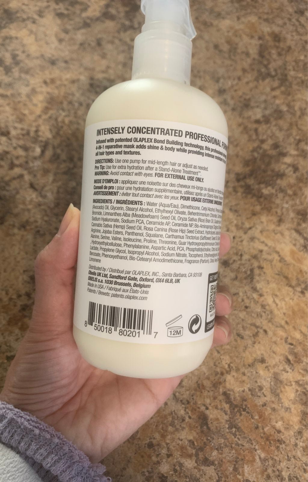Pro Exclusive: 4-in-1 Moisture Mask – OLAPLEX Inc.