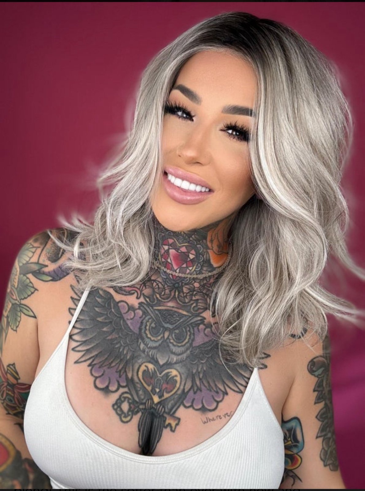 Rebel Gypsy “Lifeline” Human hair blend luxury handtied parting wig