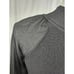 SHEIKE BLACK BLOUSE HIGH NECK, SHEER LONG SLEEVE SIZE MEDIUM