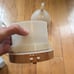 Serene House Supernova White 125 Ceramic Ultrasonic Aroma Diffuser w/ Wood Base