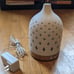 Serene House Supernova White 125 Ceramic Ultrasonic Aroma Diffuser w/ Wood Base