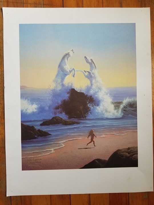 Jim Warren “Spirit Of Play” Hand signed & Numbered Lithograph
