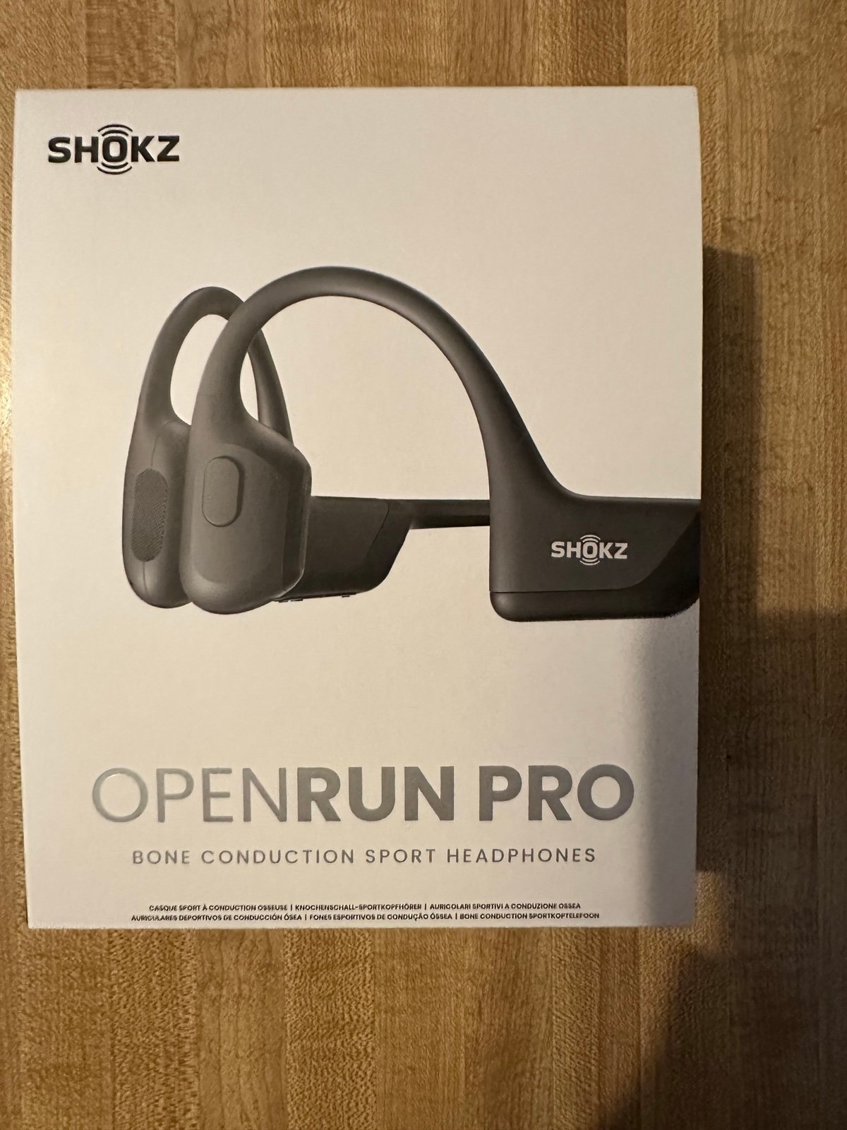 Shokz Open Run Pro Bone Conductor Headphones Black
