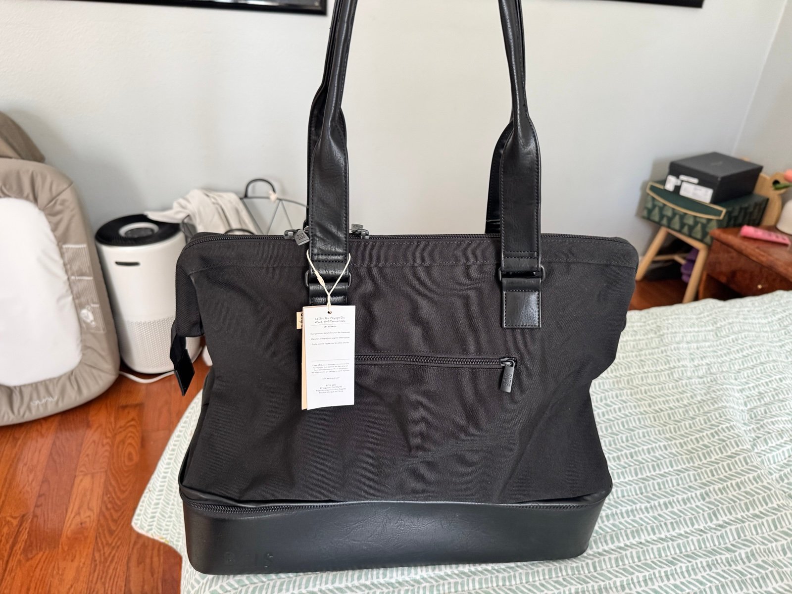 BÉIS - The Convertible Weekender (Black)
