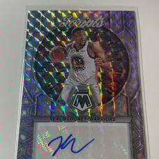 2022-23 Panini Mosaic Scripts Kevon Looney #MS-LOO Auto Golden State Warriors