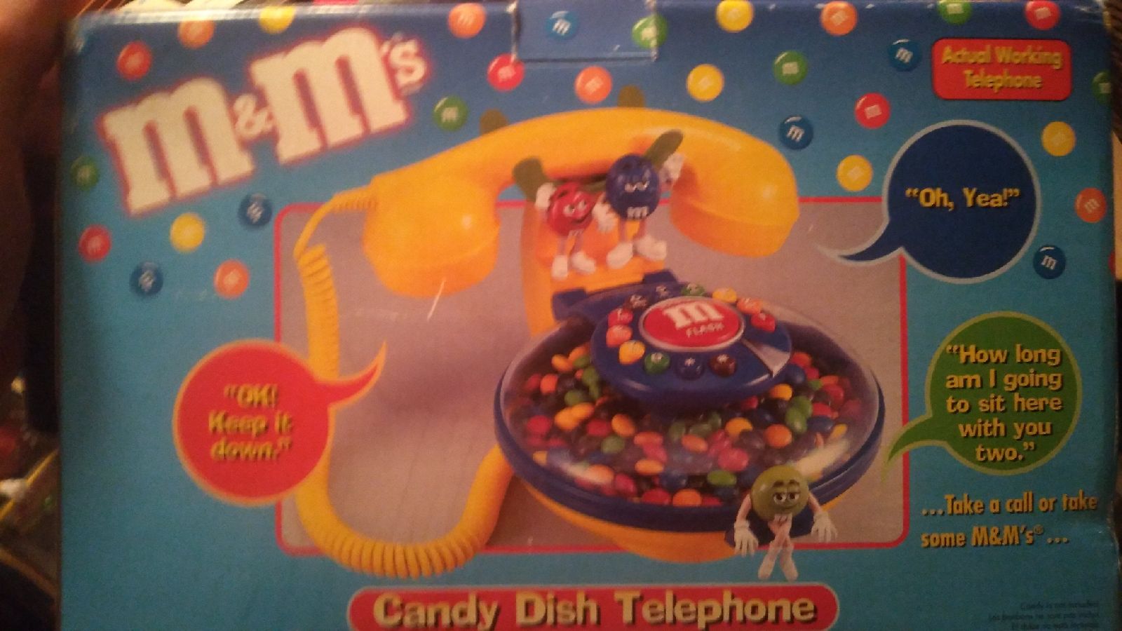 M&M's Candy dish Telephone