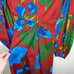 NWT Anthropologie Farm Rio Long Sleeve Floral V Neck Cut Out Midi Dress XXS