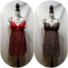 2 Babydoll and thong sets