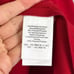NWT DKNY Surplice V Neck Faux Wrap Midi Dress Red Formal Party Mature Modest 6