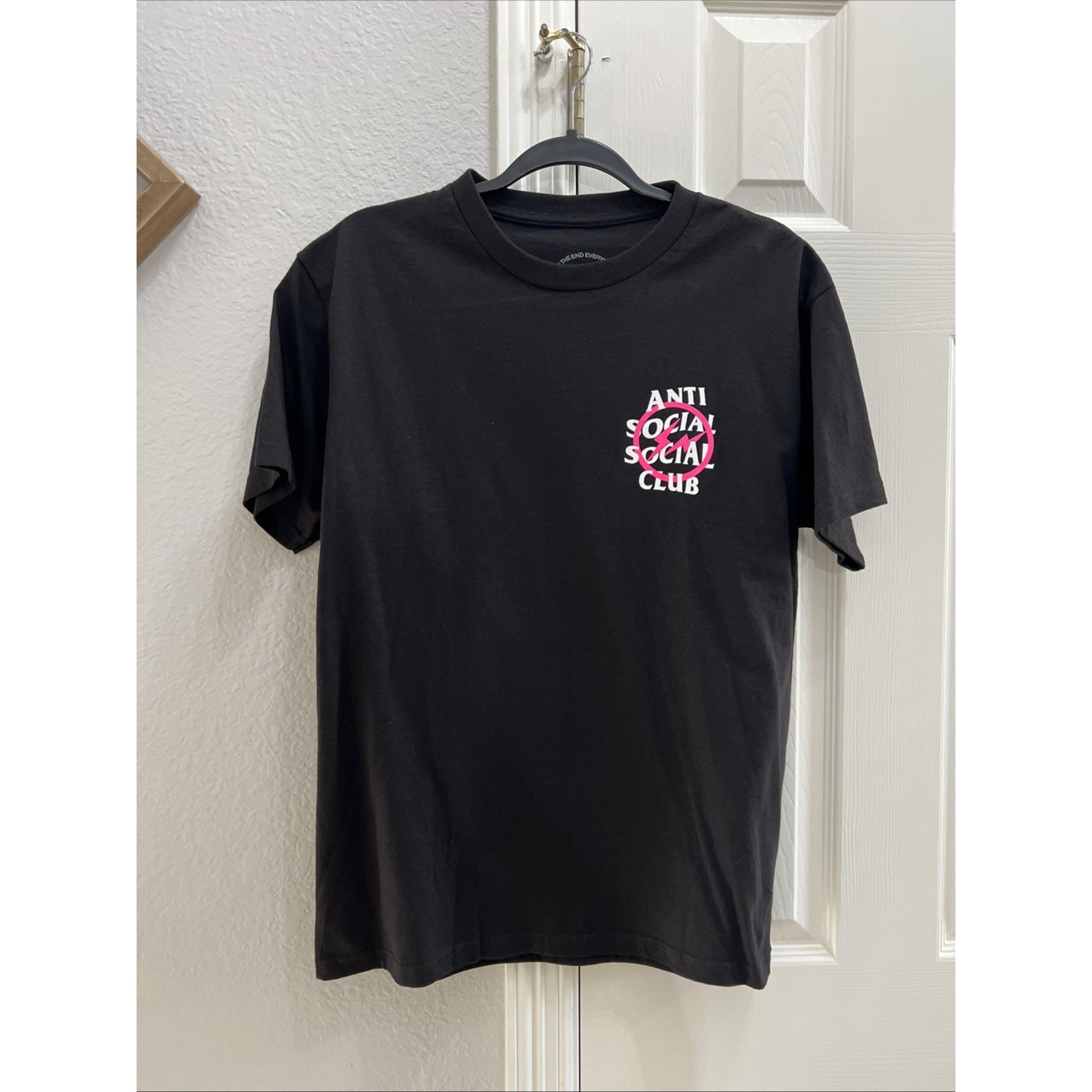 AntiSocial Social Club Bolt Tee Pink Size M