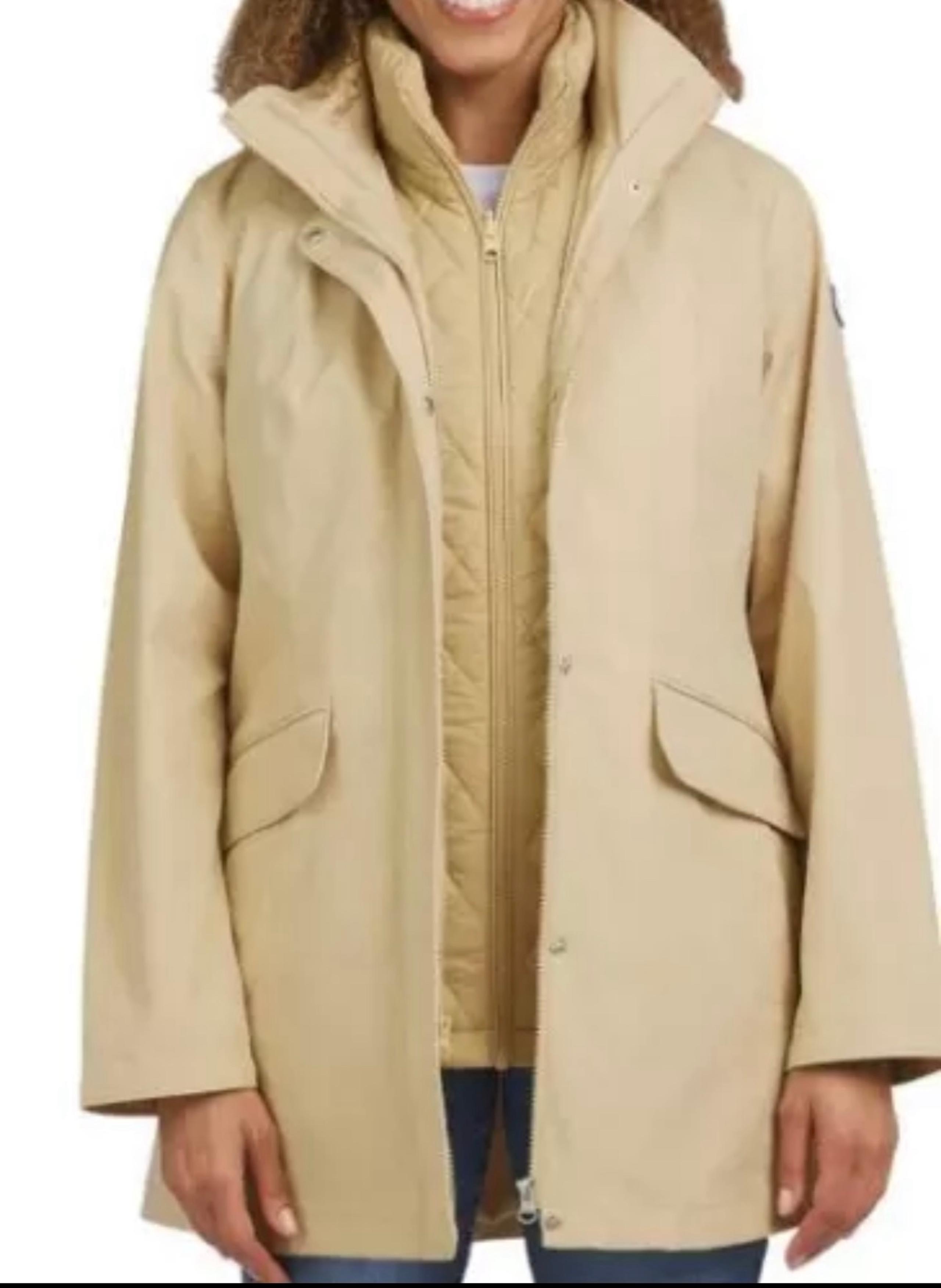 Lands' End Ladies' 3-in-1 Systems Jacket
Color Tan Size Medium.