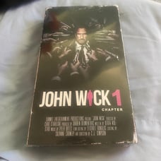 John Wick VHS - rare cassette tape edition NEW sealed out of print