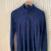 Tehama Nancy Kaley Golf Hiking Tennis Active Dress 1/4 Zip Navy Blue Paisley S