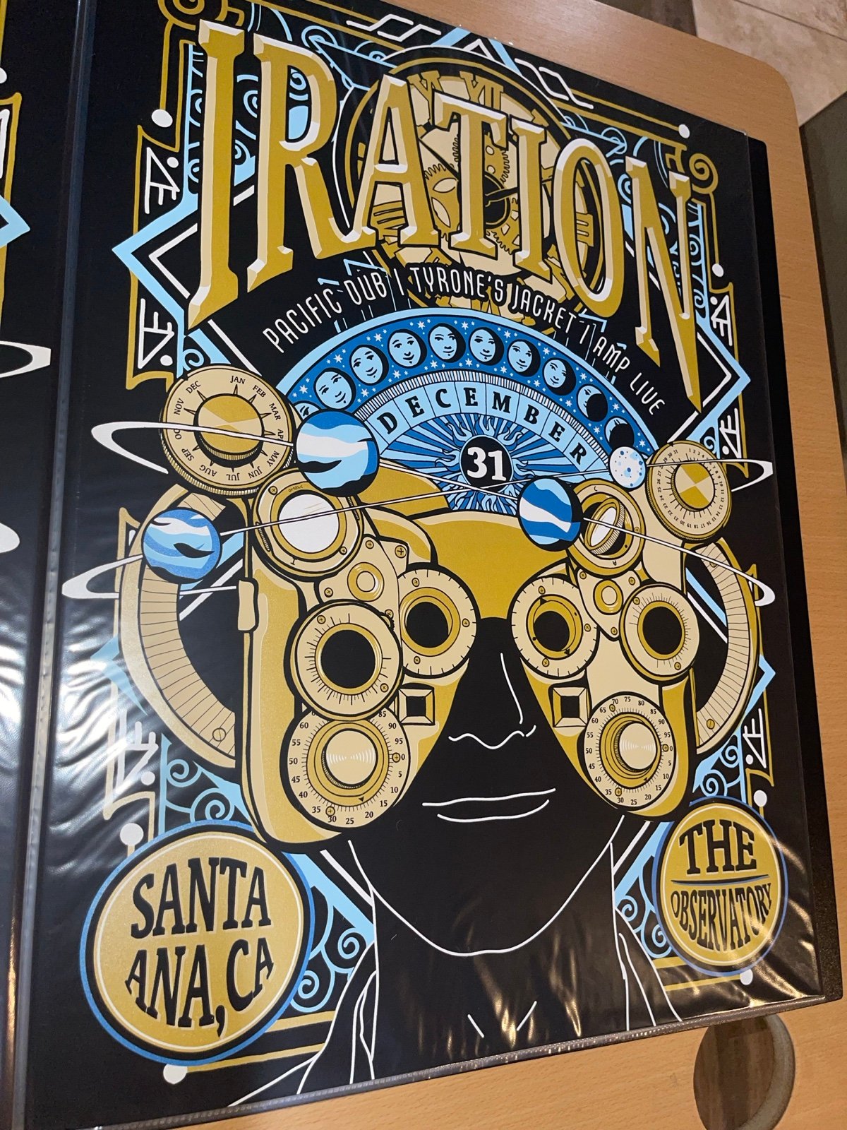 Iration show Poster, silk screen