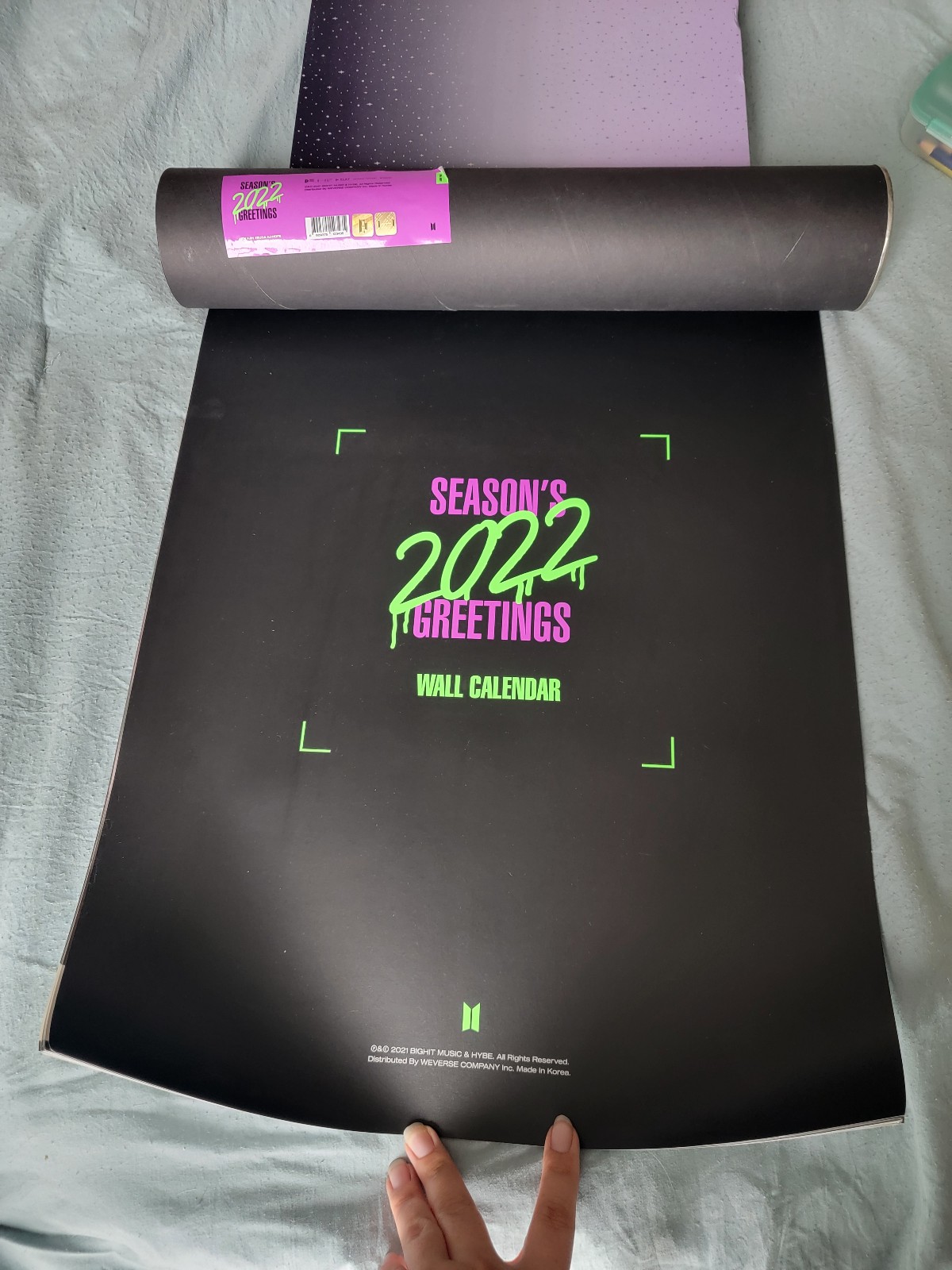 Season's Greetings Calendar 2022