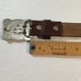 Size 20 Youth Nocona Western Leather Belt ~ N4428602 ~ Brown ~ Longhorn Buckle!