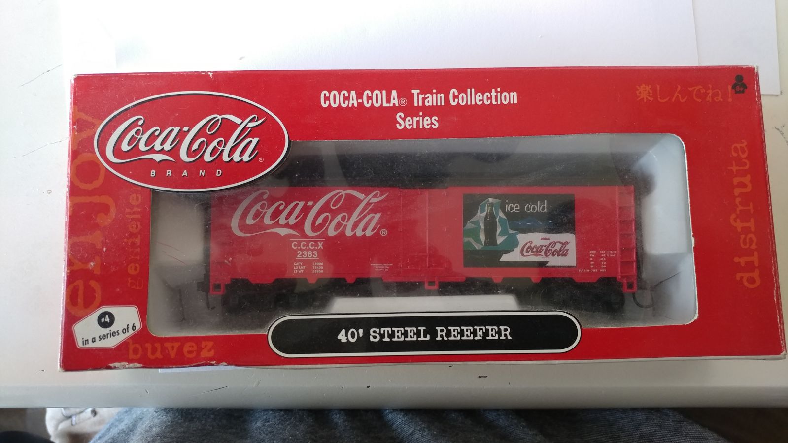 Coca-Cola Train Collection Series HO Sca