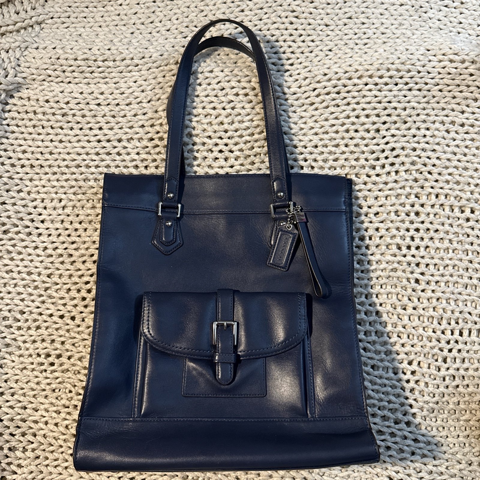 Vintage Leather coach bag