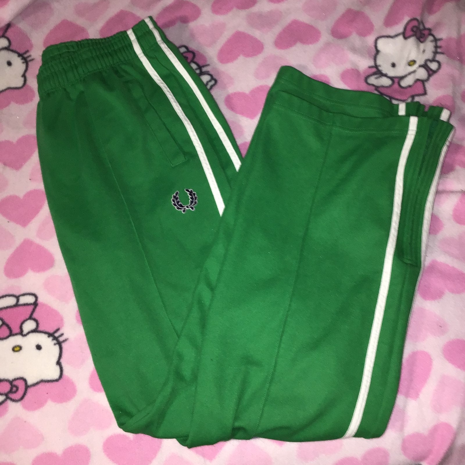 Fred perry green track pants