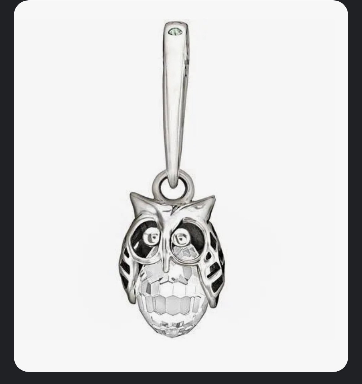 Pandora deadstock owl charm