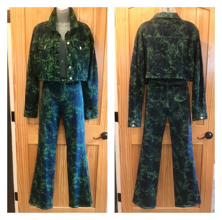 NWOT-I AM GIA SINEAD TIGER PANTS & JACKET SET