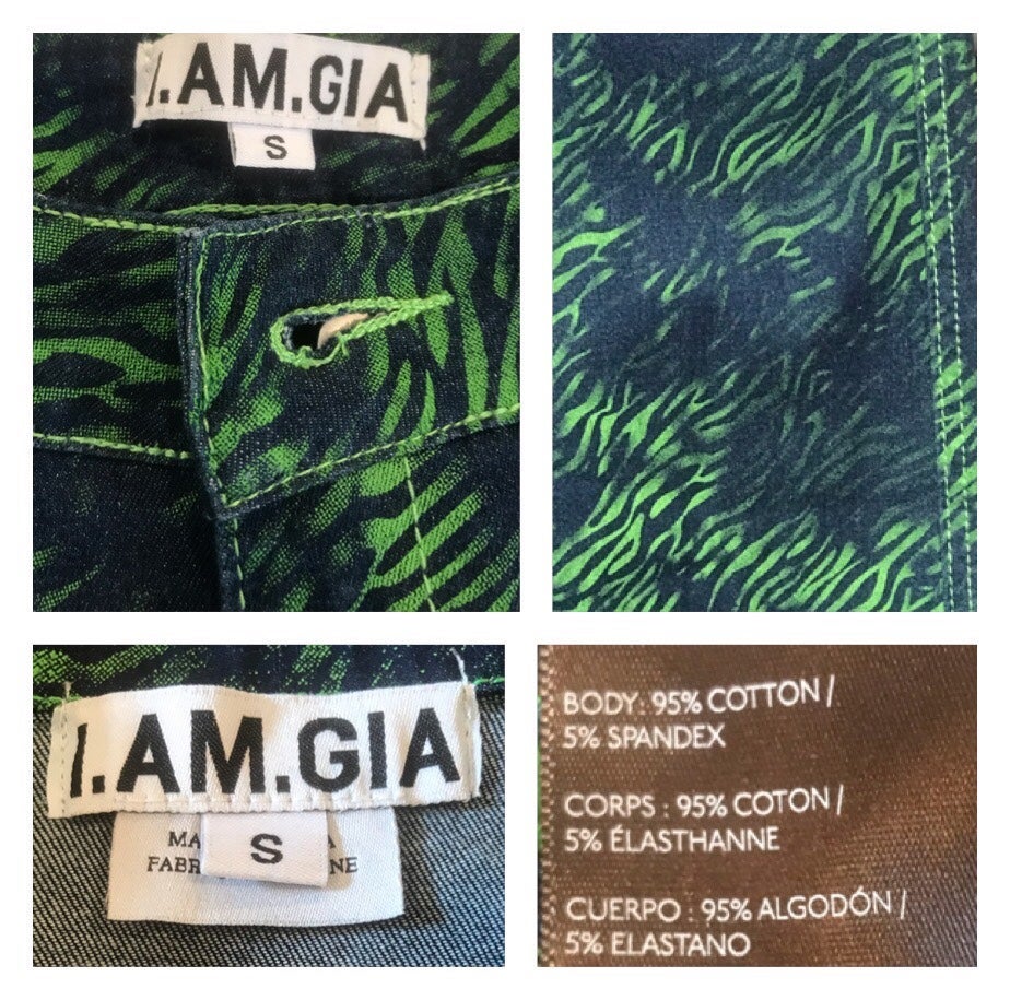 NWOT-I AM GIA SINEAD TIGER PANTS & JACKET SET